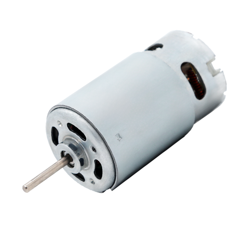 Kağıt Öğütücüler için RS-550SL Düşük Gürültülü Fırçalı DC Motor