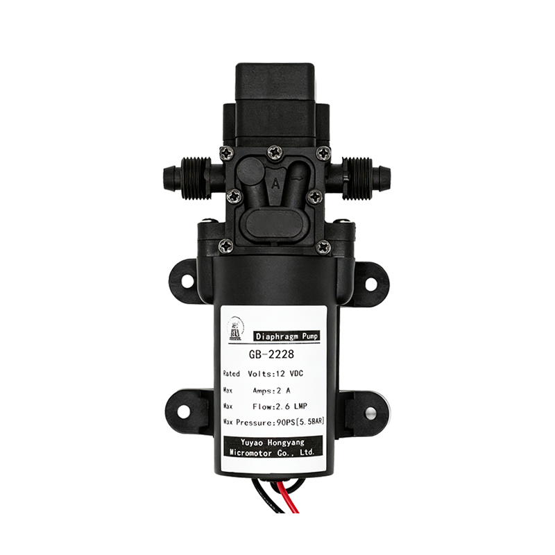 GB-2228 Çift Dişli Çıkışlı Yüksek Basınçlı Diyaframlı Su Pompası GB-2228 Çift Dişli Çıkışlı Yüksek Basınçlı Diyaframlı Su Pompası